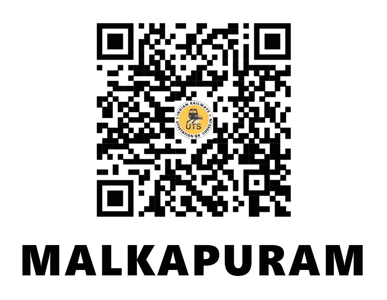 UTS QR Code for MALKAPURAM - MLK - SC (ANDHRA PRADESH)